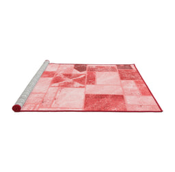 Transitional Red Washable Rugs