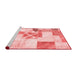 Transitional Red Washable Rugs