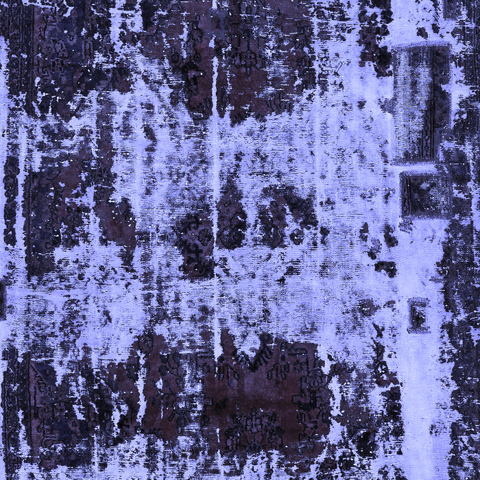 Patchwork Blue Transitional Rug, abs5628blu