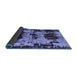 Sideview of Patchwork Blue Transitional Rug, abs5628blu