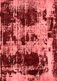 Patchwork Red Transitional Rug, abs5628red