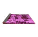 Sideview of Patchwork Pink Transitional Rug, abs5628pnk