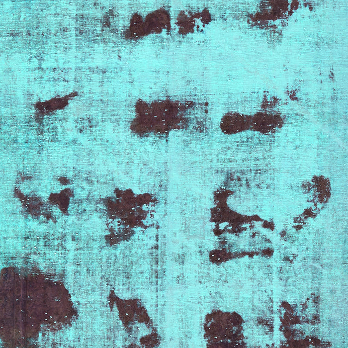 Machine Washable Persian Turquoise Bohemian Area Rugs, wshabs5629turq