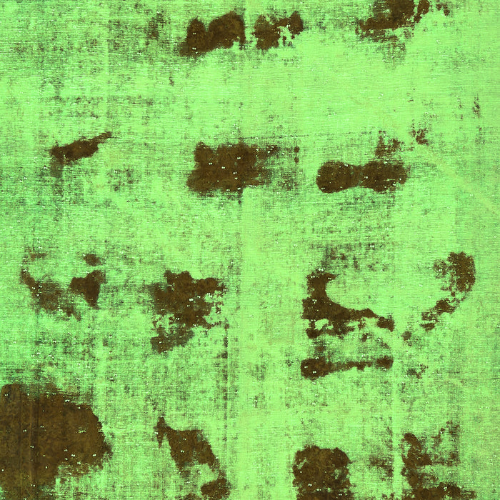 Machine Washable Persian Green Bohemian Area Rugs, wshabs5629grn