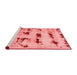 Bohemian Red Washable Rugs