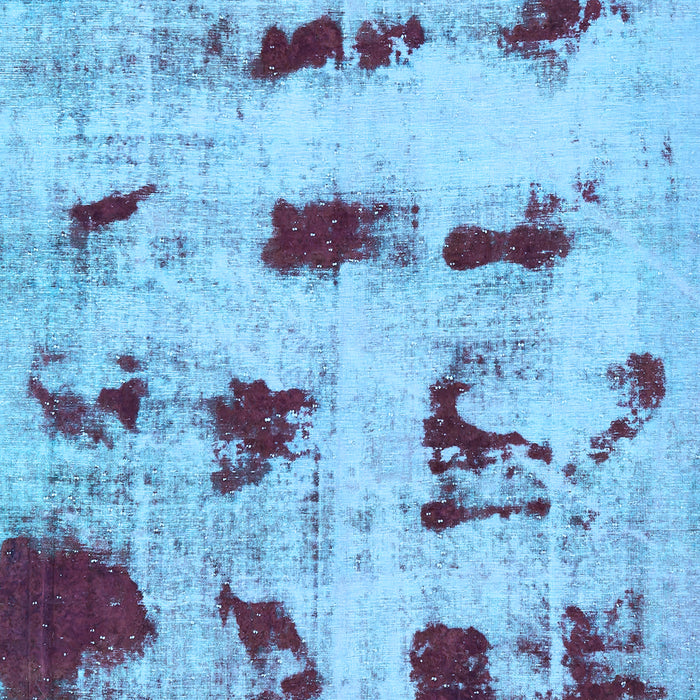 Machine Washable Persian Light Blue Bohemian Rug, wshabs5629lblu