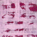 Square Abstract Pink Persian Rug, abs5629