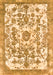 Abstract Orange Modern Rug, abs562org