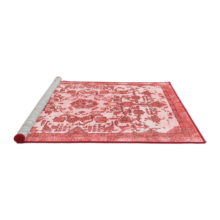 Modern Red Washable Rugs