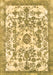 Machine Washable Abstract Brown Modern Rug, wshabs562brn