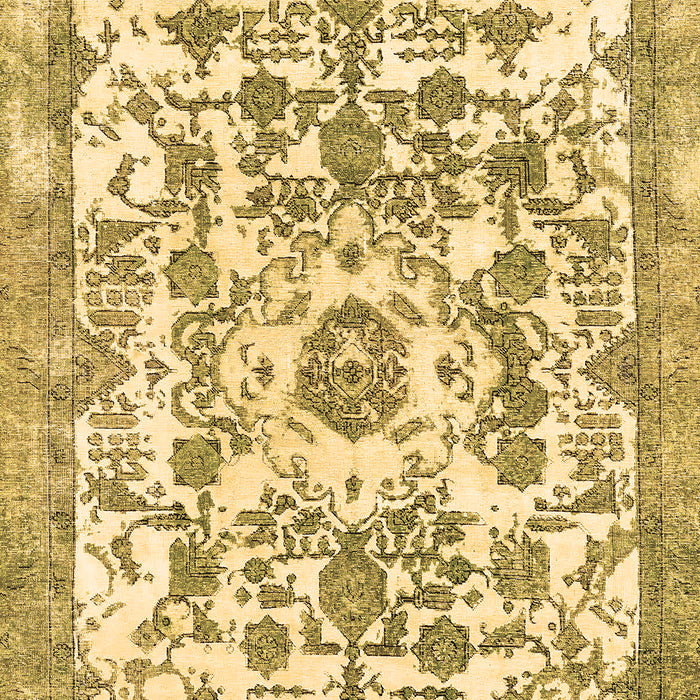 Abstract Brown Modern Rug, abs562brn