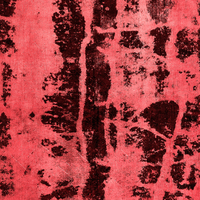 Machine Washable Persian Red Bohemian Rug, wshabs5630red