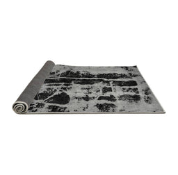 Sideview of Persian Gray Bohemian Rug, abs5630gry