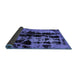 Sideview of Persian Blue Bohemian Rug, abs5630blu