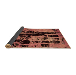 Sideview of Persian Brown Bohemian Rug, abs5630brn