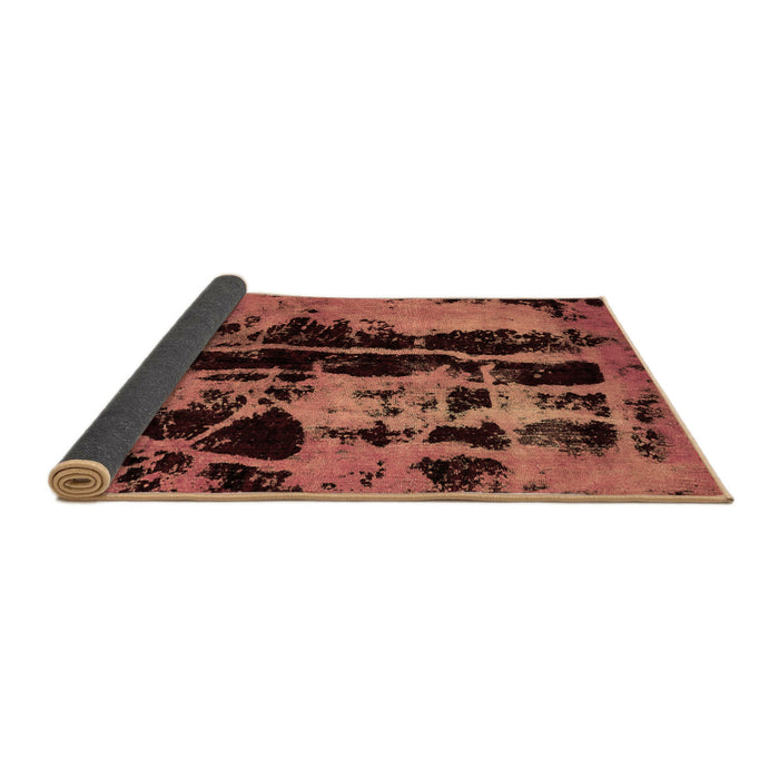 Sideview of Persian Brown Bohemian Rug, abs5630brn