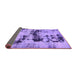 Sideview of Persian Purple Bohemian Rug, abs5632pur