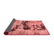 Persian Red Bohemian Area Rugs