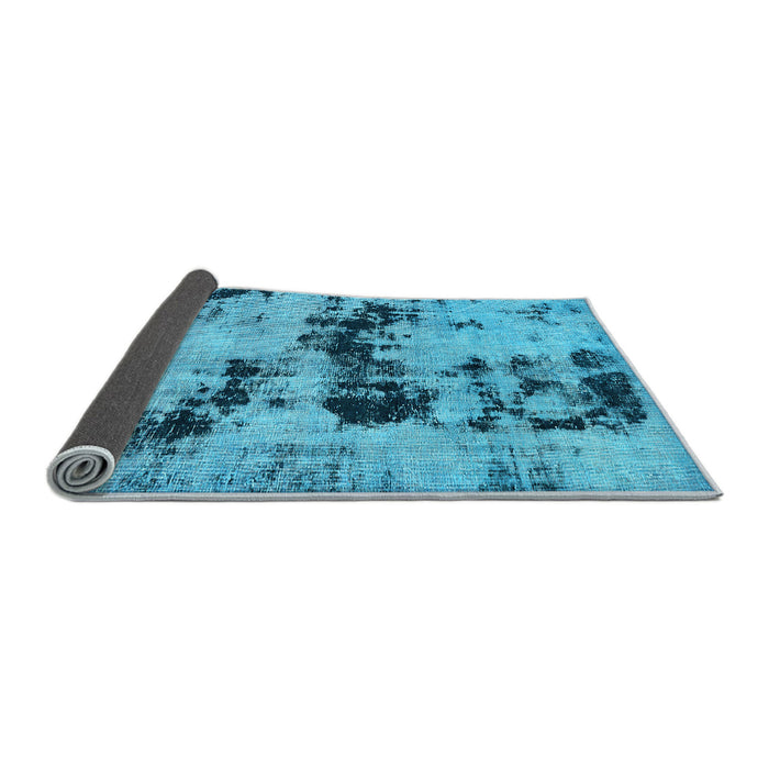 Sideview of Persian Light Blue Bohemian Rug, abs5632lblu