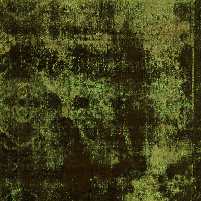 Abstract Green Modern Rug, abs5633grn