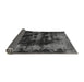 Sideview of Abstract Gray Modern Rug, abs5633gry