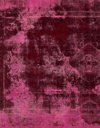 Machine Washable Abstract Pink Violet Pink Rug, wshabs5633