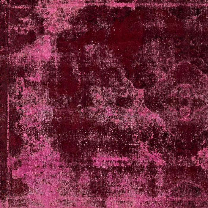 Machine Washable Abstract Pink Violet Pink Rug, wshabs5633