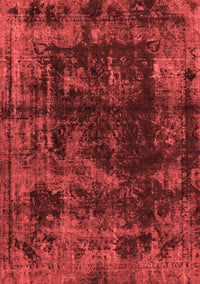 Abstract Red Modern Rug, abs5634red