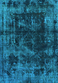 Abstract Light Blue Modern Rug, abs5634lblu