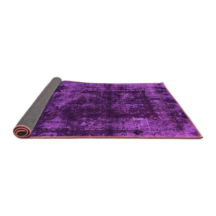 Sideview of Abstract Pink Modern Rug, abs5634pnk
