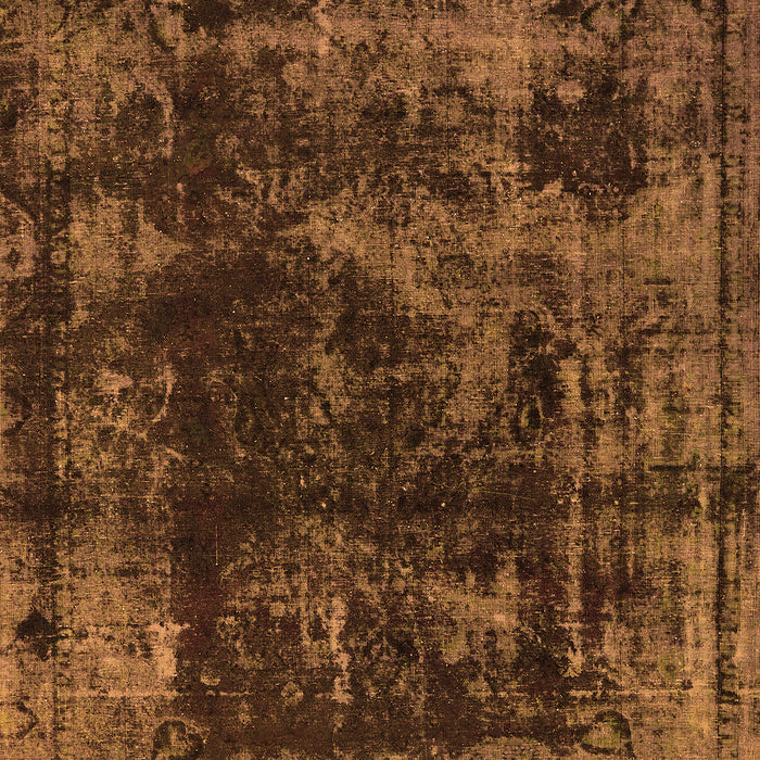 Machine Washable Abstract Orange Modern Area Rugs, wshabs5634org