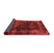 Abstract Red Modern Area Rugs