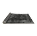 Sideview of Abstract Gray Modern Rug, abs5634gry