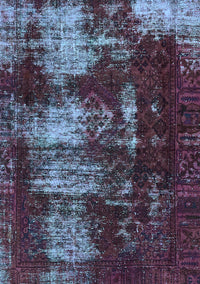 Abstract Light Blue Modern Rug, abs5635lblu