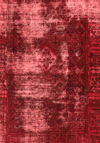 Abstract Red Modern Rug, abs5635red