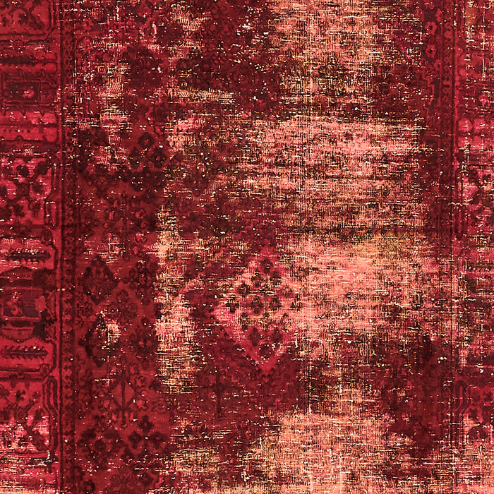 Abstract Orange Modern Rug, abs5635org