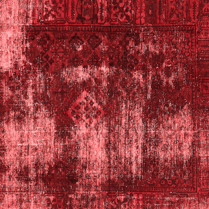 Abstract Red Modern Rug, abs5635red
