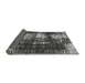 Sideview of Abstract Gray Modern Rug, abs5635gry