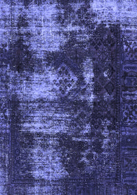 Abstract Blue Modern Rug, abs5635blu