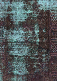 Abstract Turquoise Modern Rug, abs5635turq