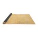 Sideview of Solid Brown Modern Rug, abs5636brn