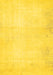 Solid Yellow Modern Rug, abs5636yw