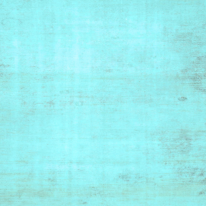 Square Solid Light Blue Modern Rug, abs5636lblu