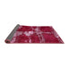 Sideview of Abstract Pink Persian Rug, abs5637