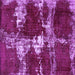 Square Persian Purple Bohemian Rug, abs5637pur