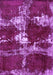 Machine Washable Persian Purple Bohemian Area Rugs, wshabs5637pur