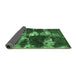 Sideview of Persian Emerald Green Bohemian Rug, abs5637emgrn