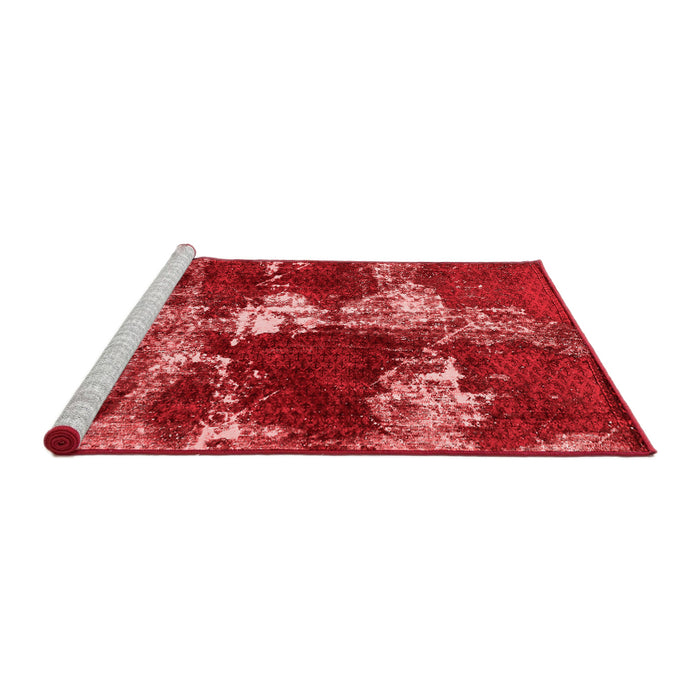 Bohemian Red Washable Rugs