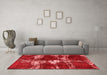 Bohemian Red Washable Rugs