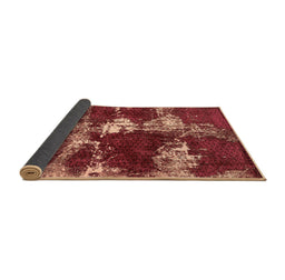 Sideview of Persian Brown Bohemian Rug, abs5637brn